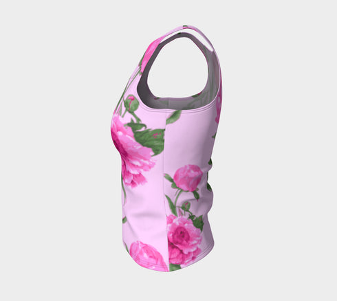 Roses Pink Tank 2