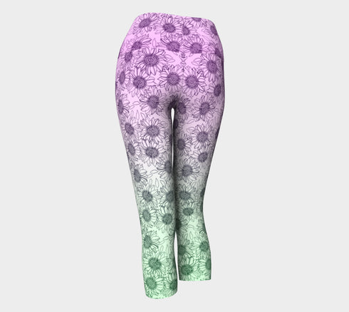 Sunflower Ombre Capri