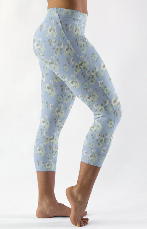 Chambrey Floral Capri