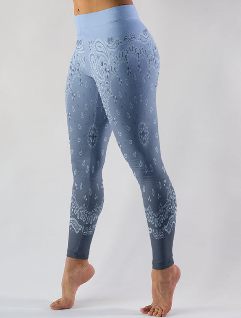 Blue Asana Legging
