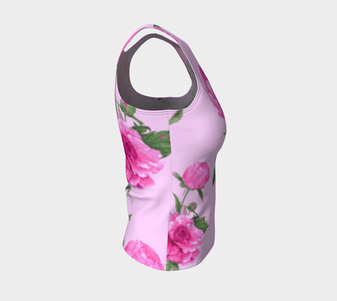 Roses Pink Tank 2