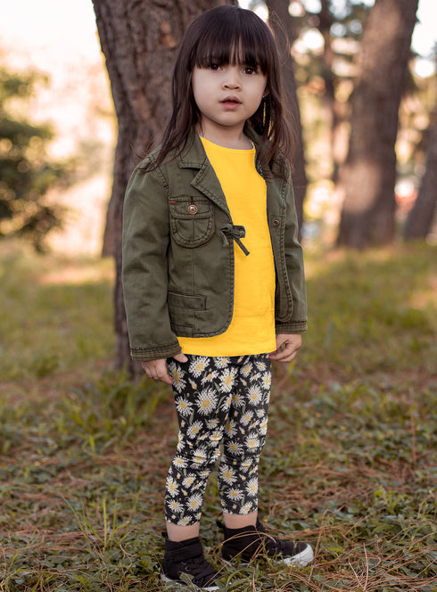 Daisy Dot Baby Leggings