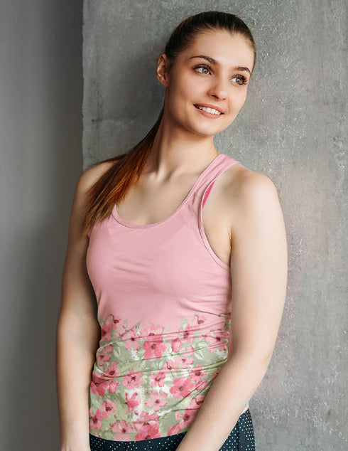Pretty floral tank