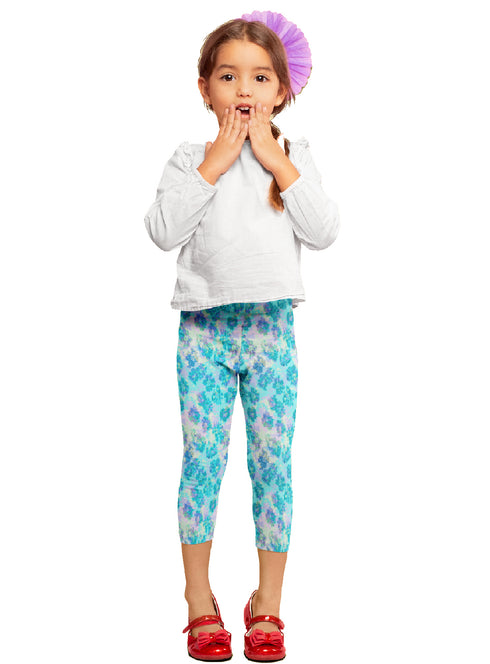Watery Daisy Kids Leggings