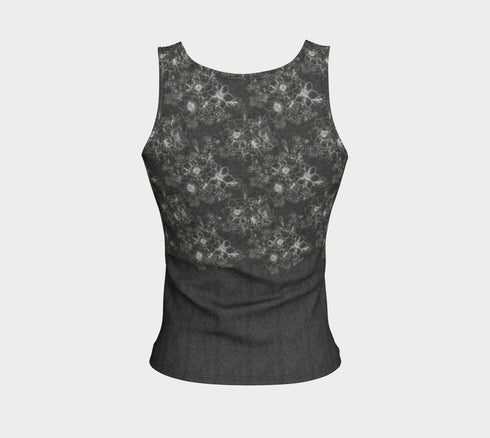 BK Denim Floral Tank
