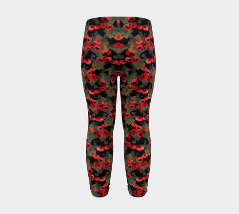 Winter Rose Baby Leggings