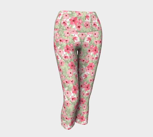 Soft Floral capri