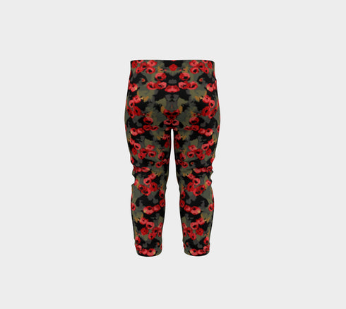 Winter Rose Baby Leggings