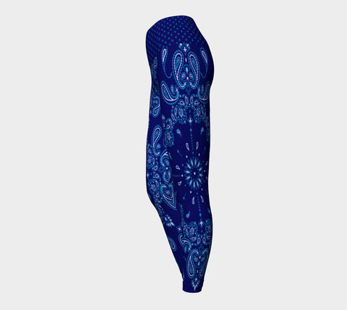 Navy Bandana Legging