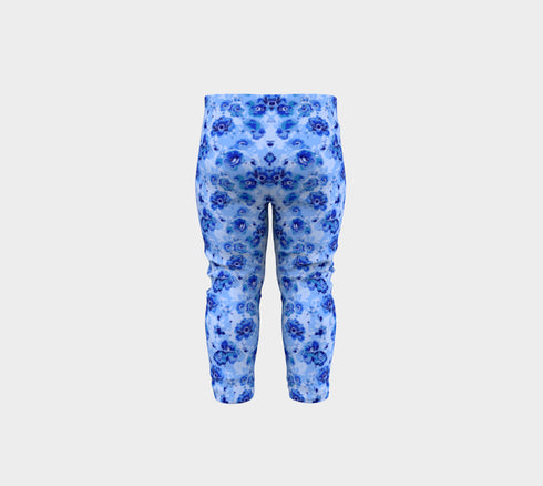 Blue Floral baby Legging