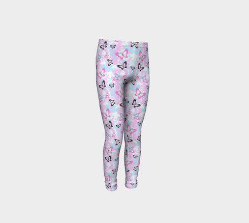 Butterfly Away Kids Leggings