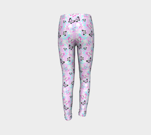 Butterfly Away Kids Leggings