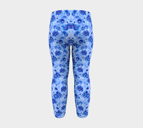 Blue Floral baby Legging