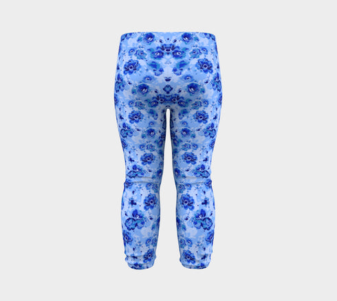Blue Floral baby Legging