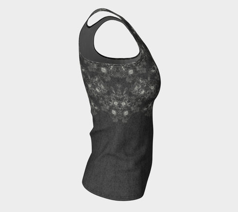 BK Denim Floral Tank