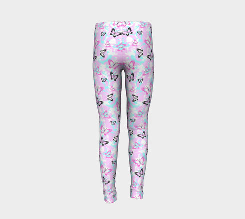 Butterfly Away Kids Leggings