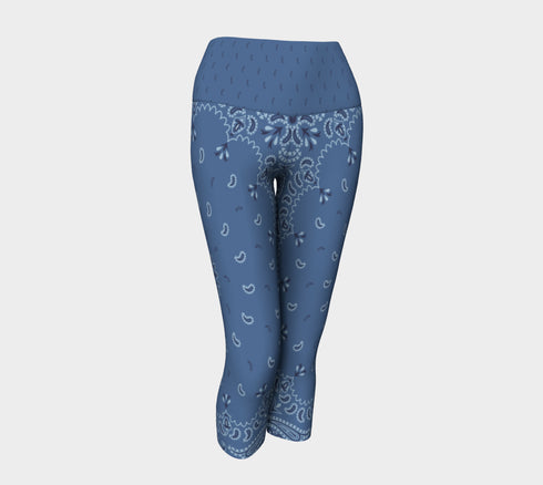 Bandana Blues Capri