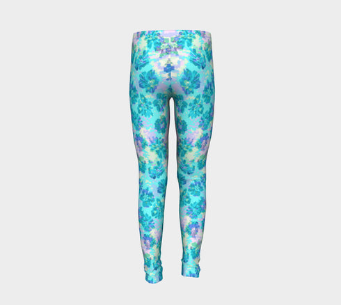 Watery Daisy Kids Leggings