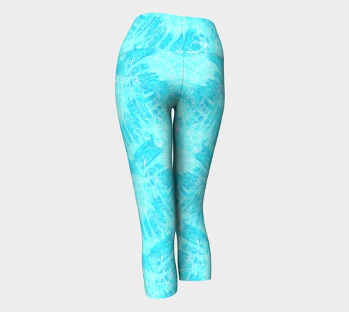 Delicate Floral Capri