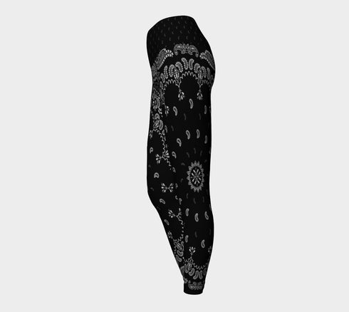 Black Bandana Classic Legging