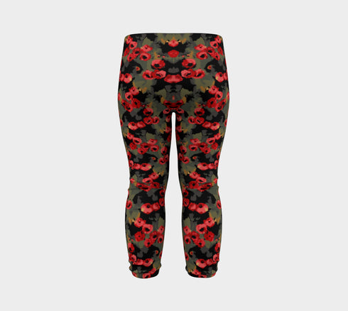 Winter Rose Baby Leggings