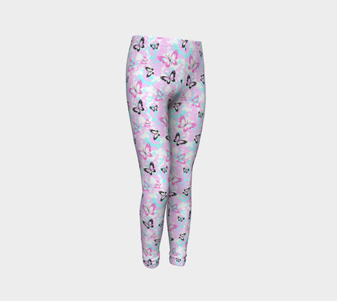 Butterfly Away Kids Leggings