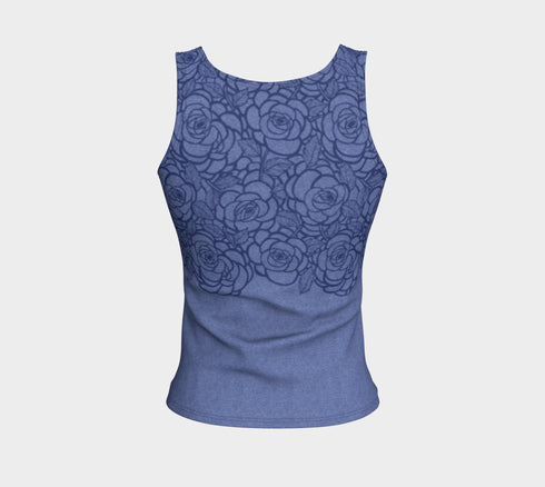 Denim Rose Tank