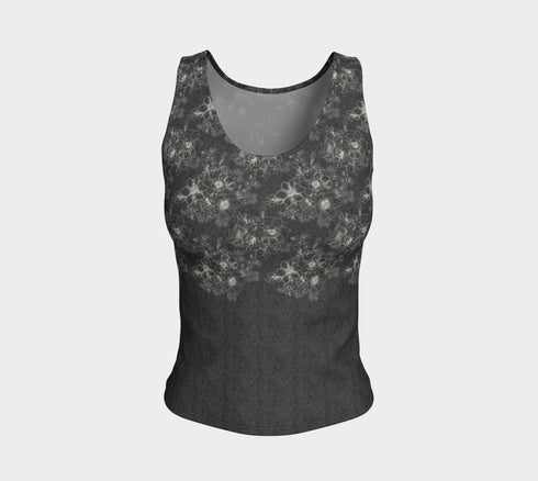 BK Denim Floral Tank