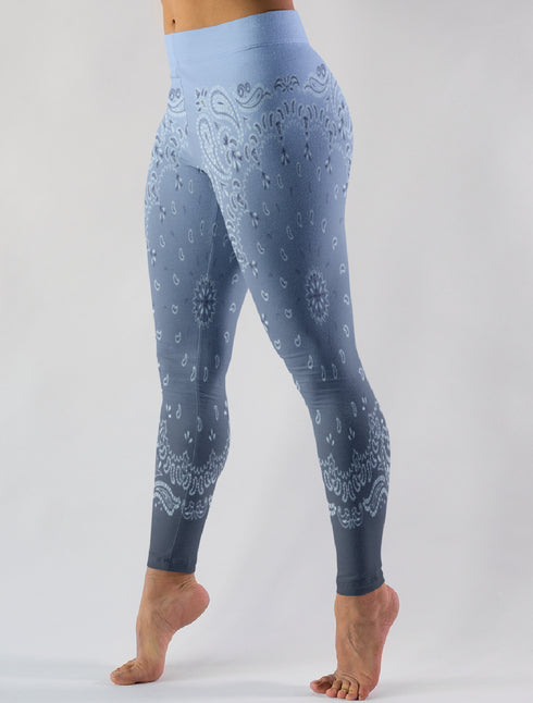 Blue Asana Legging