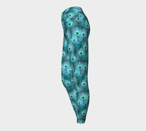 Peacock Feather Legging