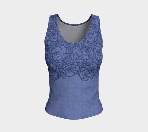 Denim Rose Tank
