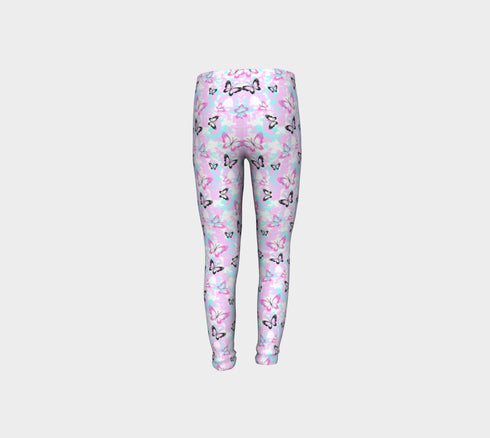 Butterfly Away Kids Leggings