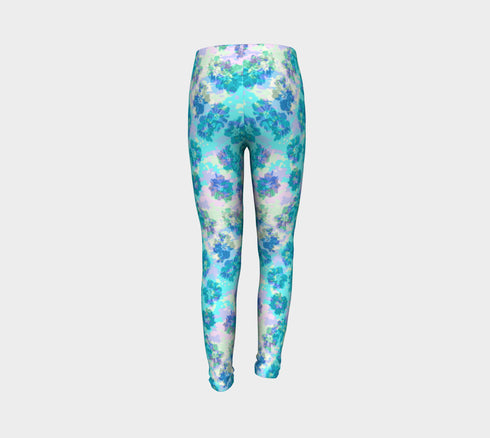 Watery Daisy Kids Leggings