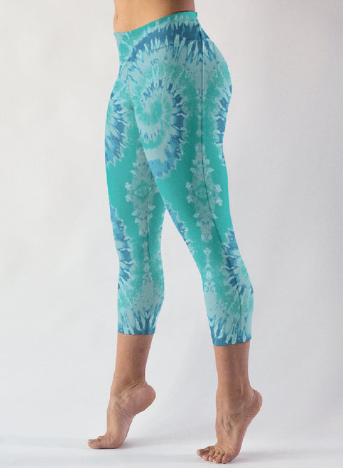 Double Tie dye Capri