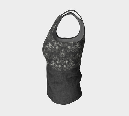BK Denim Floral Tank