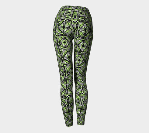 Ethnic Black Lime legging